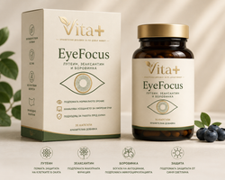 Vita+ EyeFocus™ | По-Ясно Зрение. По-Малко Умора. Всеки Ден.